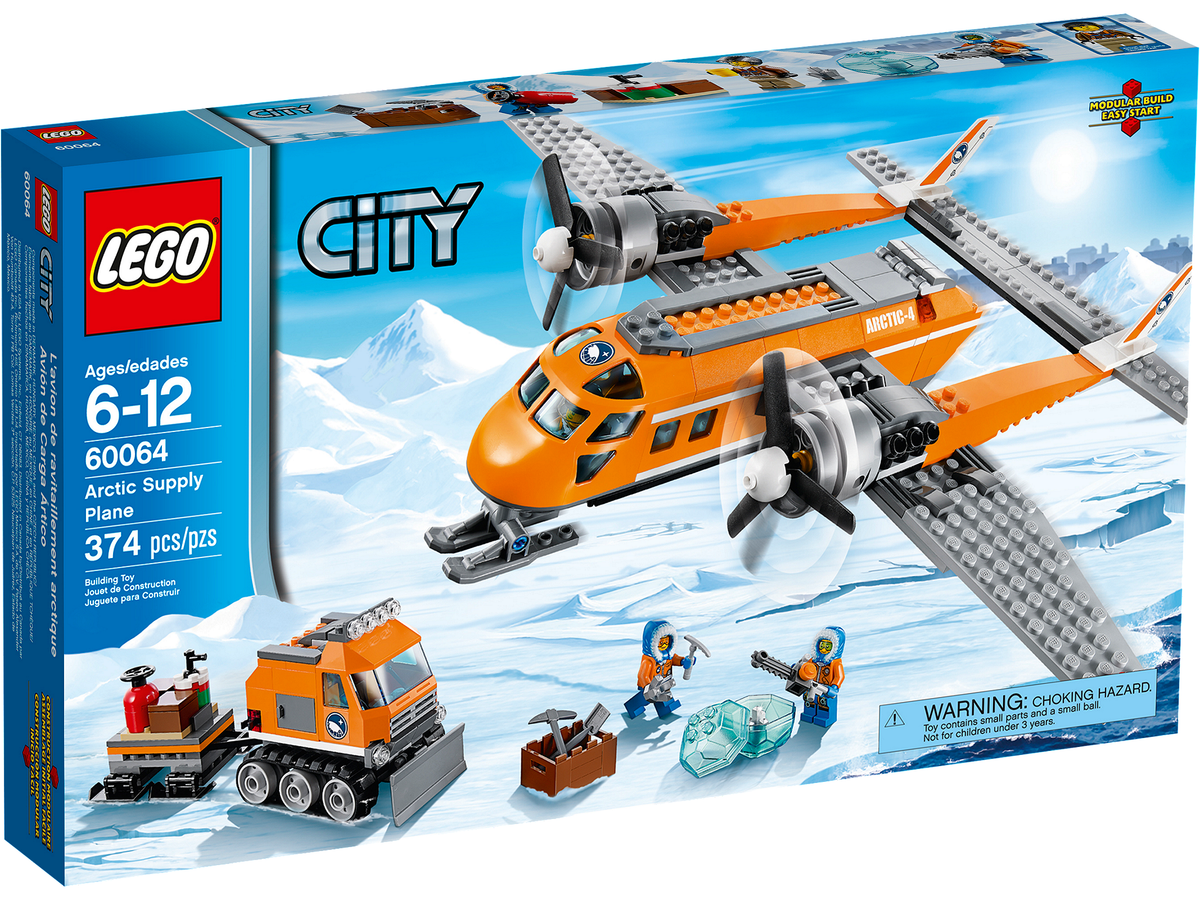 LEGO City Arctic Supply Plane 60064 – WudHub