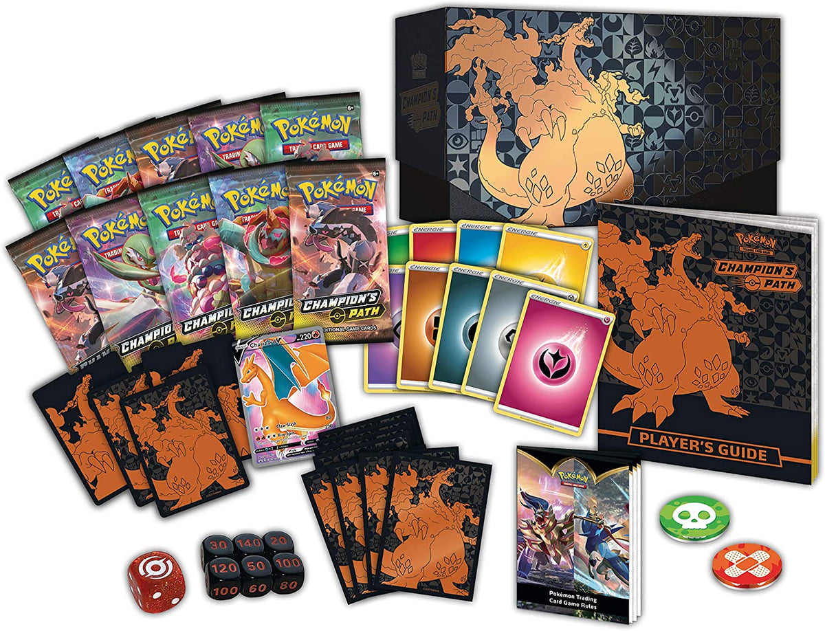 pokemon sword and shield champion's path booster box Pokemon TCG Sword & Shield Champion's Path Elite Trainer Box – WudHub