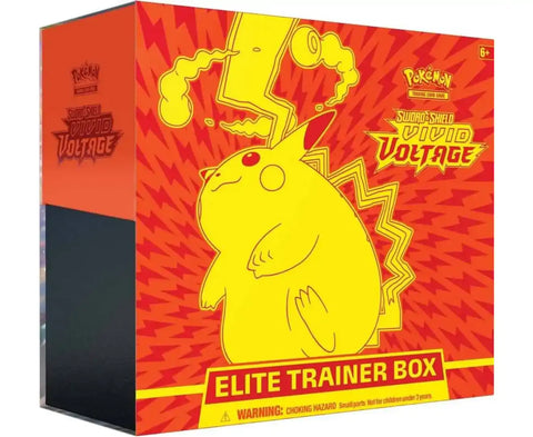 Pokemon TCG Sword and Shield Vivid Voltage Elite Trainer Box