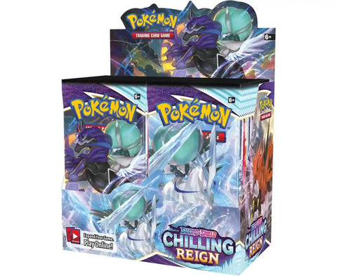 Pokemon TCG Sword and Shield Chilling Reign Booster Box