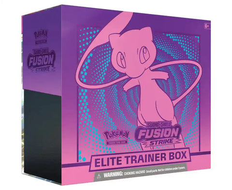 Pokemon TCG Sword and Shield Fusion Strike Elite Trainer Box