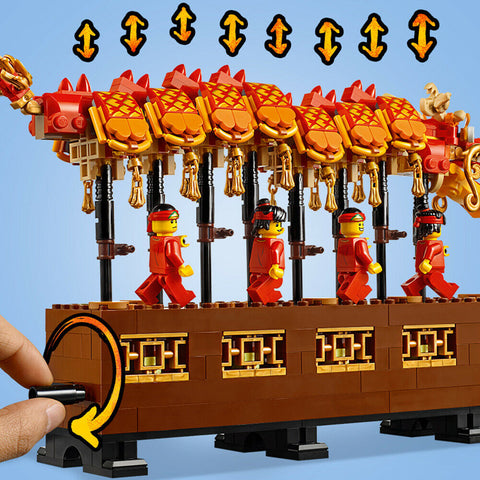 Lego chinese new year dragon dance outlet