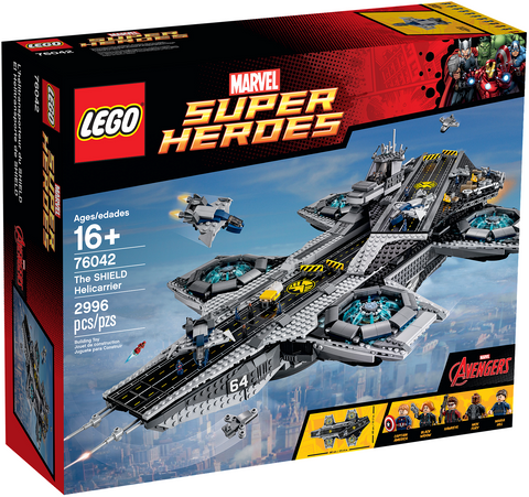 LEGO Marvel Super Heroes Avengers SHIELD Helicarrier 76042