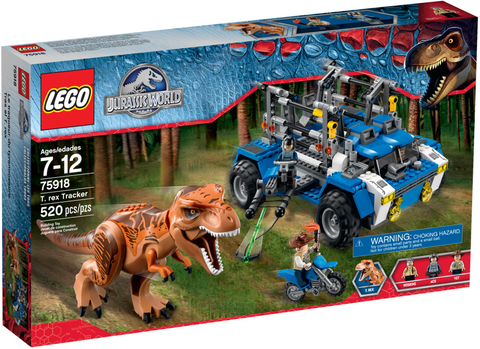 LEGO Jurassic World T. rex Tracker 75918